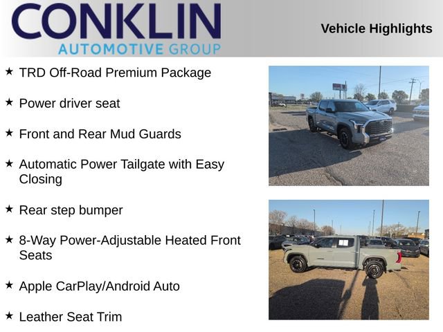 Used 2026 Toyota Tundra SR5 w/ TRD Off-Road Premium Package image 2