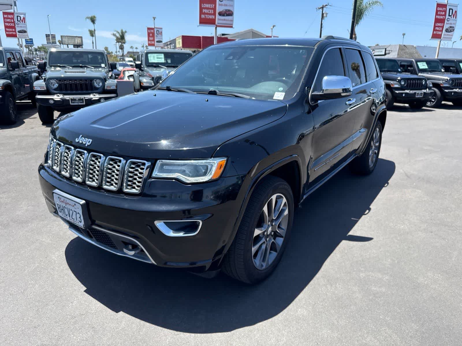 Used 2018 Jeep Grand Cherokee Overland