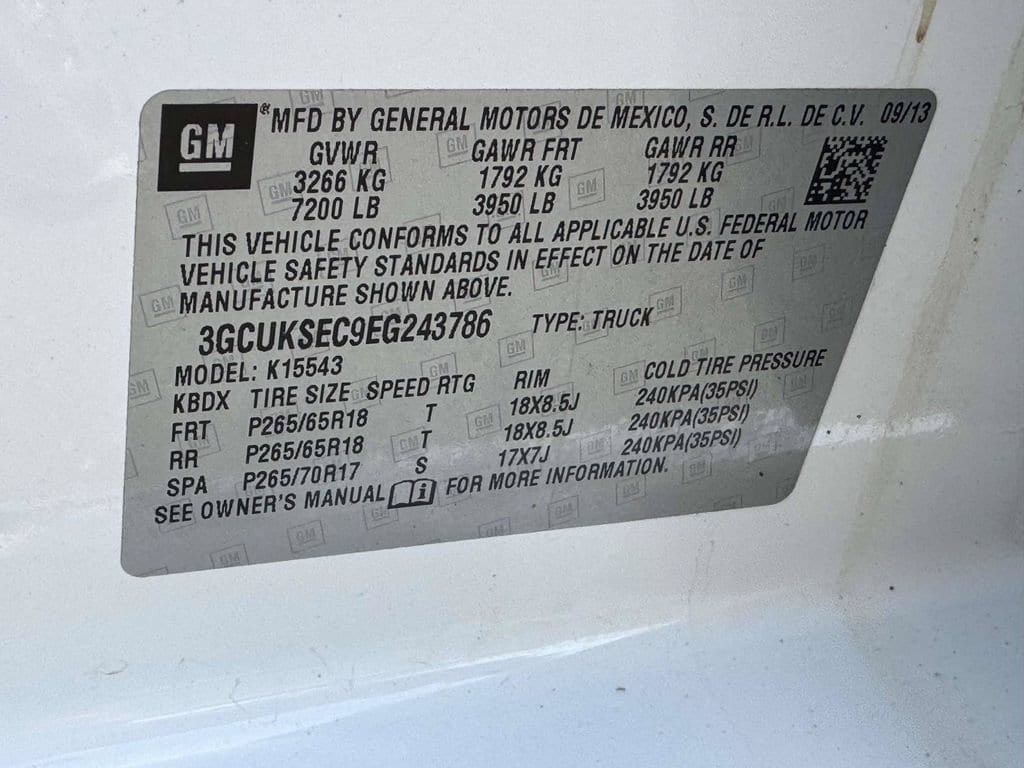 Used 2014 Chevrolet Silverado 1500 LTZ w/ LTZ Plus Package AWD/4WD image 28