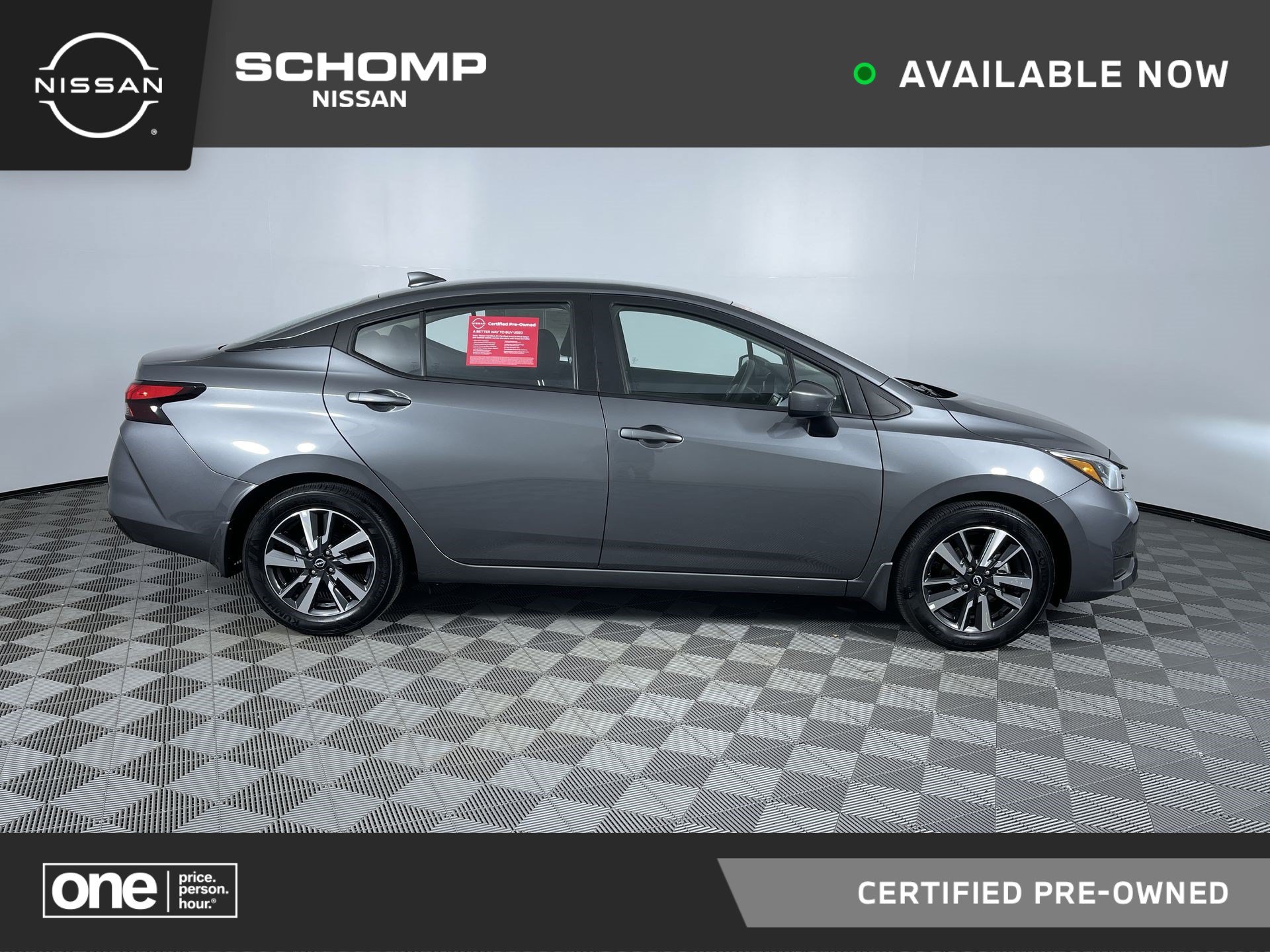 Certified 2025 Nissan Versa SV w/ Trunk Package