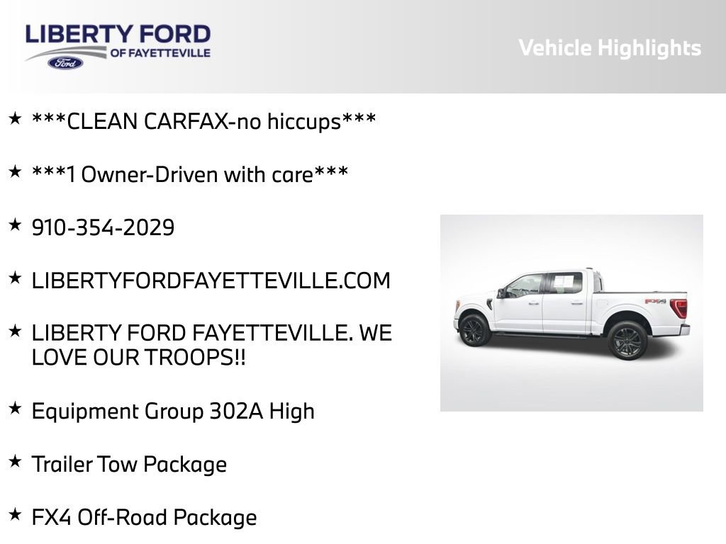 Used 2022 Ford F150 XLT w/ Equipment Group 302A High AWD/4WD image 5