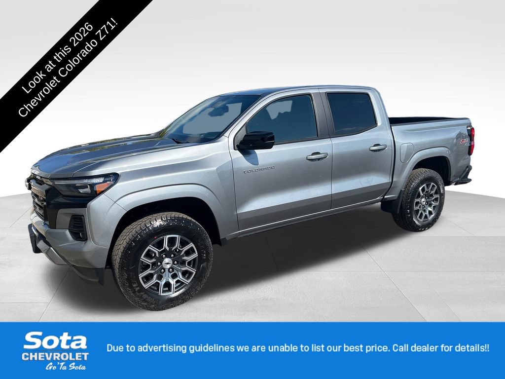 New 2026 Chevrolet Colorado Z71 w/ Z71 Convenience Package 2 AWD/4WD image 1