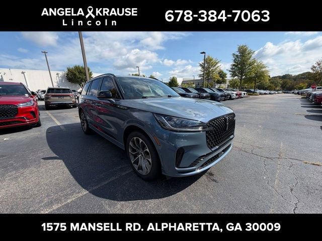 New 2025 Lincoln Aviator 2WD w/ Jet Appearance Package