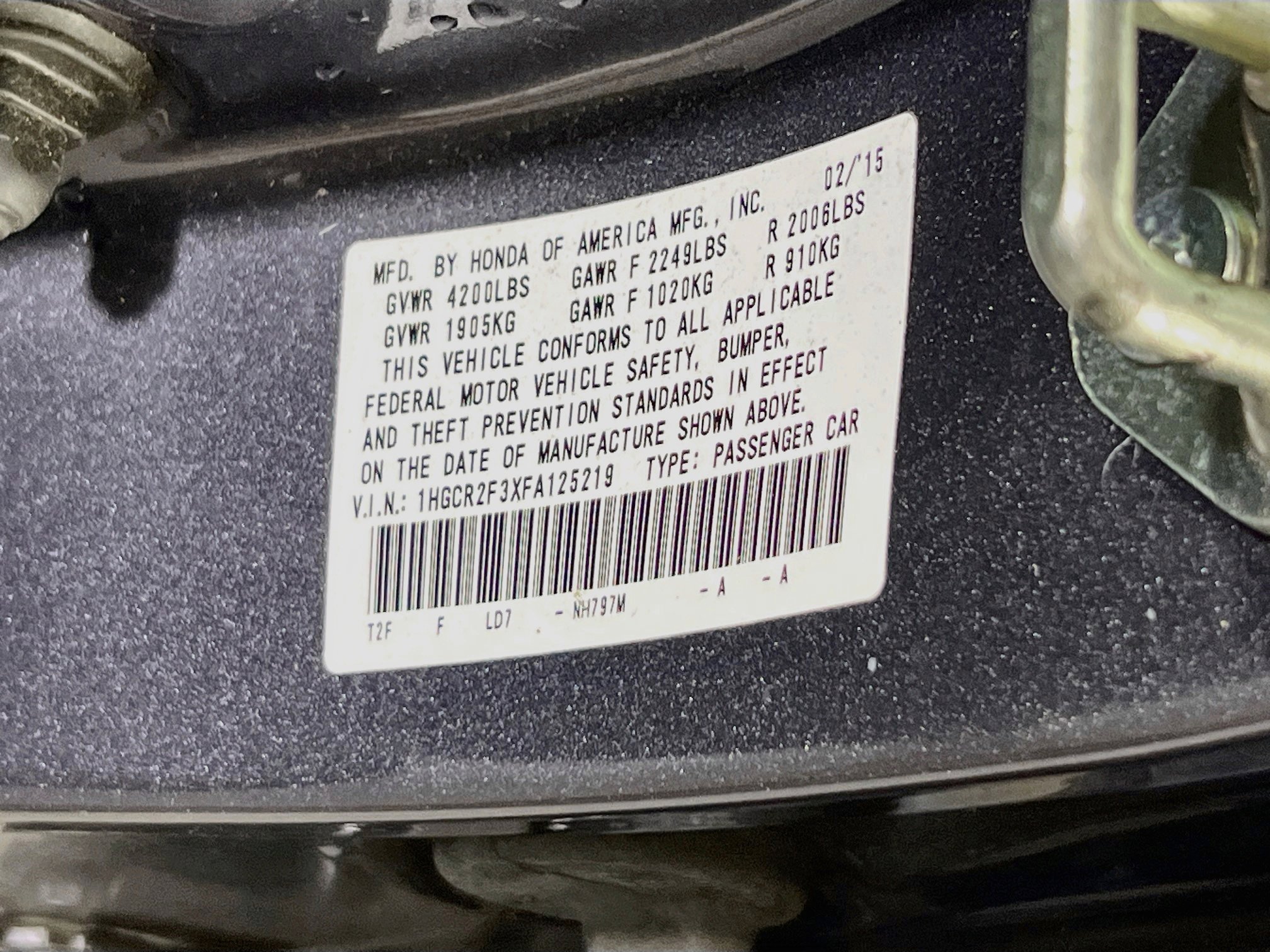 Used 2015 Honda Accord LX image 29