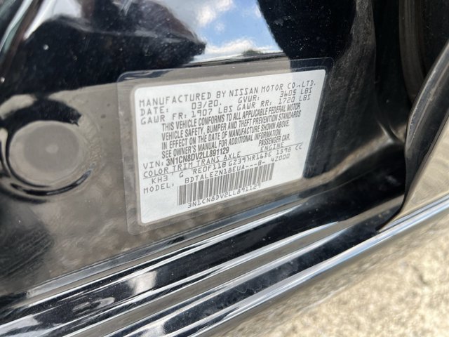 Used 2020 Nissan Versa S w/ Trunk Package FWD image 34