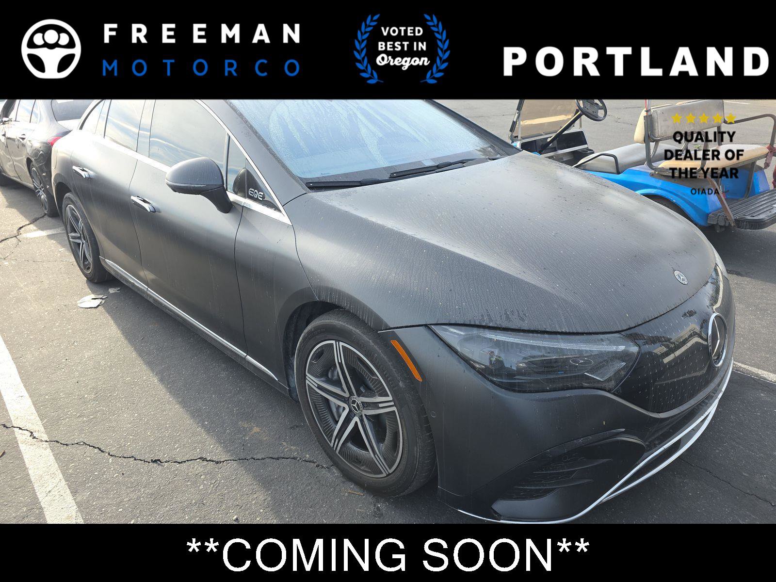 Used 2023 Mercedes-Benz EQE 500 4MATIC Sedan w/ Exclusive Trim Package image 1