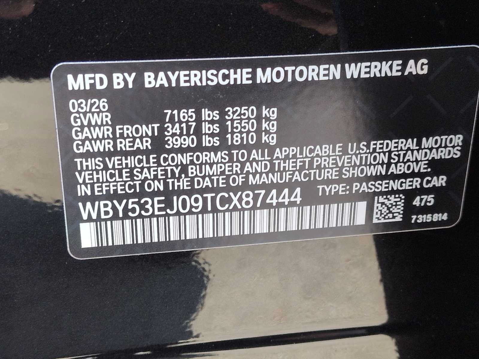 New 2026 BMW i7 xDrive60 w/ Executive Package AWD/4WD image 38