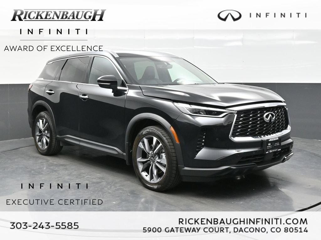 Certified 2023 INFINITI QX60 Luxe w/ Cargo Package