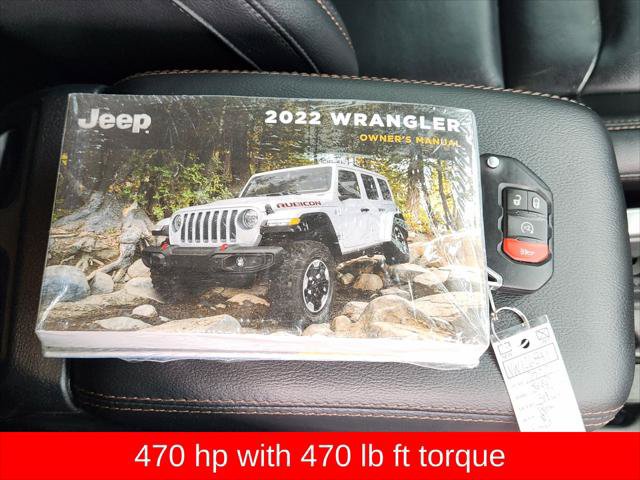 Certified 2022 Jeep Wrangler Unlimited Rubicon w/ Xtreme Recon 35" Tire Package AWD/4WD image 45