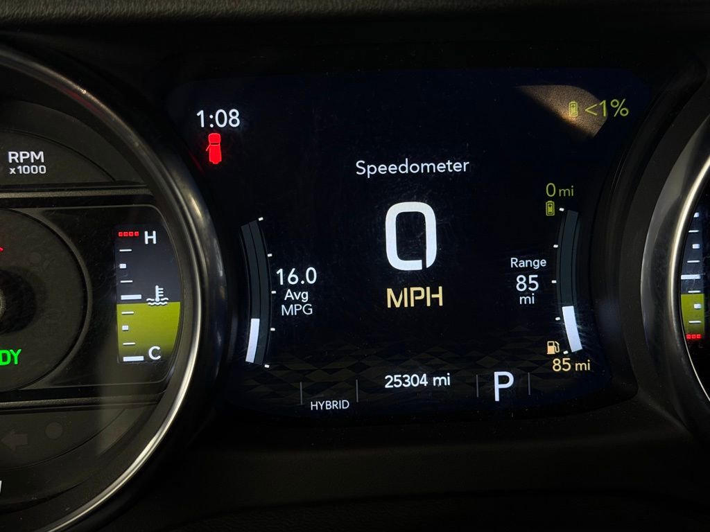 Used 2023 Jeep Wrangler Unlimited Rubicon 4xe w/ Steel Bumper Group image 15