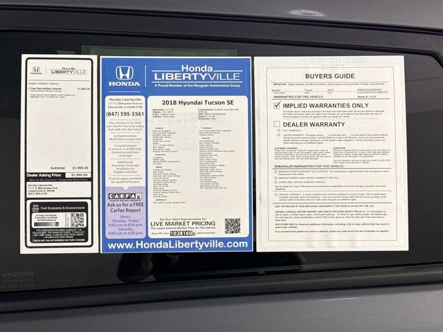 Used 2018 Hyundai Tucson SE AWD/4WD image 34