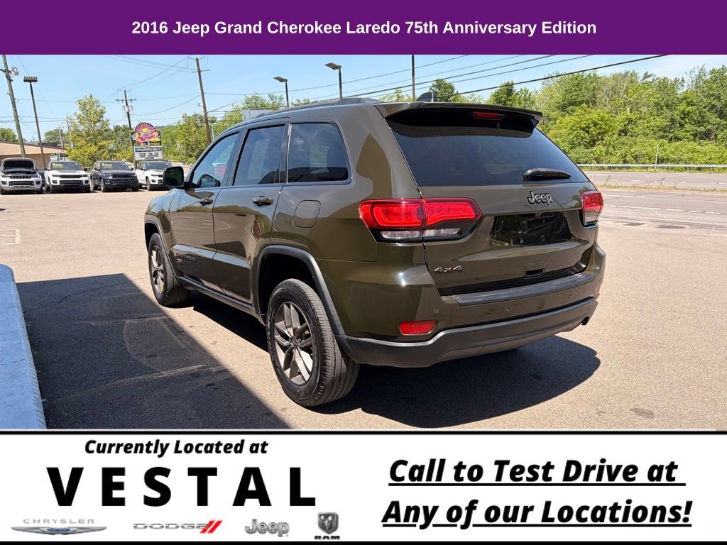 Used 2016 Jeep Grand Cherokee Laredo 75th Anniversary AWD/4WD image 9