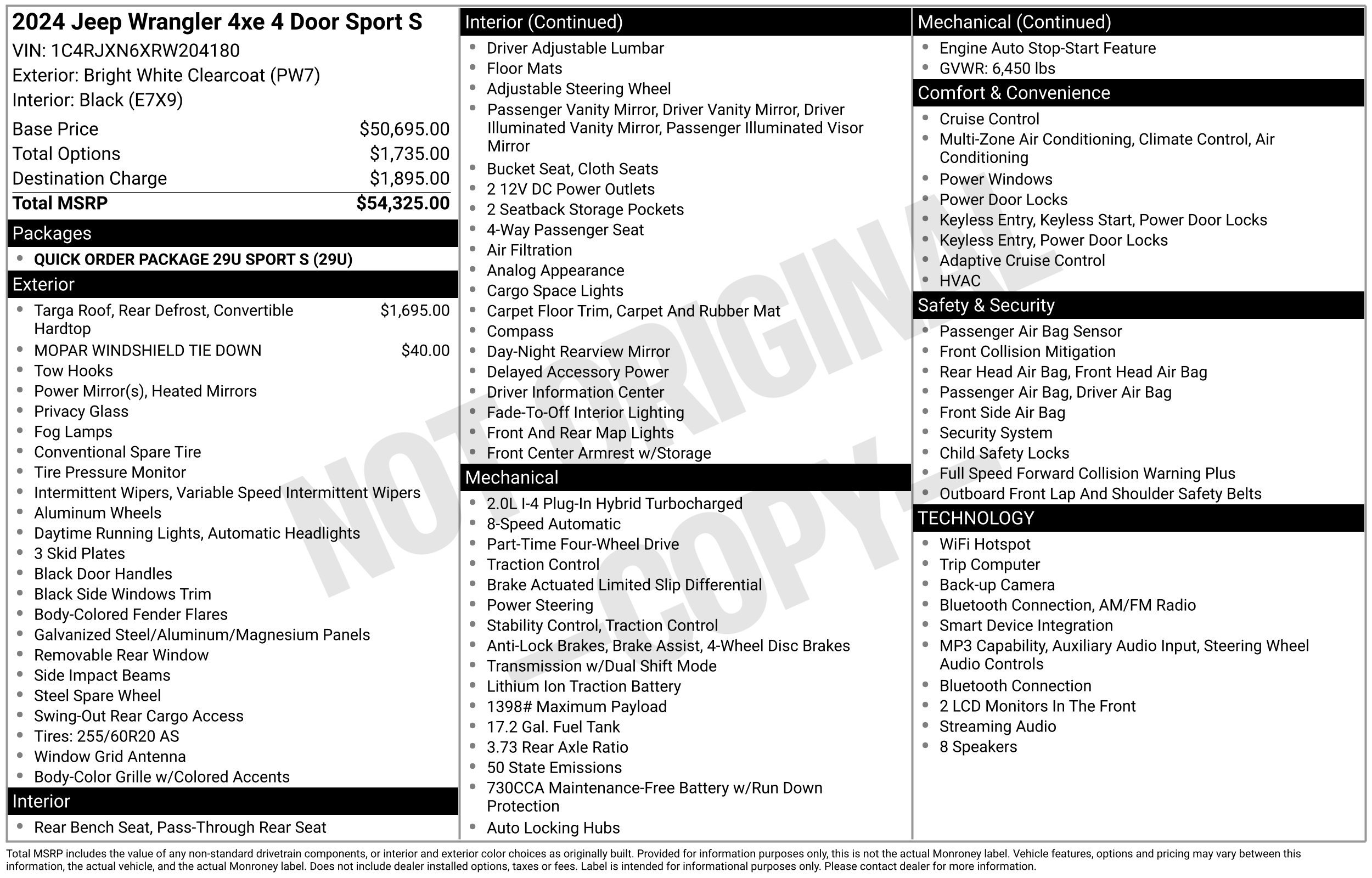 Used 2024 Jeep Wrangler Unlimited AWD/4WD image 2