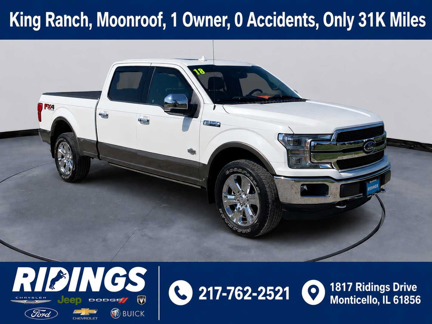 Used 2019 Ford F150 King Ranch w/ Equipment Group 601A Luxury
