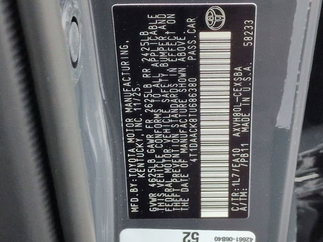 Certified 2026 Toyota Camry SE w/ Convenience Package image 32