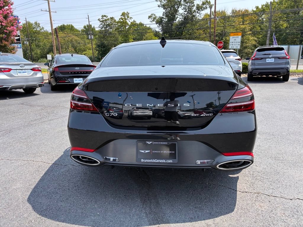 Used 2025 Genesis G70 3.3T Advanced w/ Sport Prestige Package AWD/4WD image 6