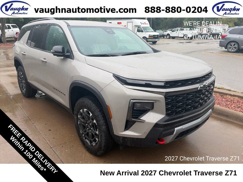 New 2027 Chevrolet Traverse Z71 w/ Enhanced Driving Package AWD/4WD 360° Tour