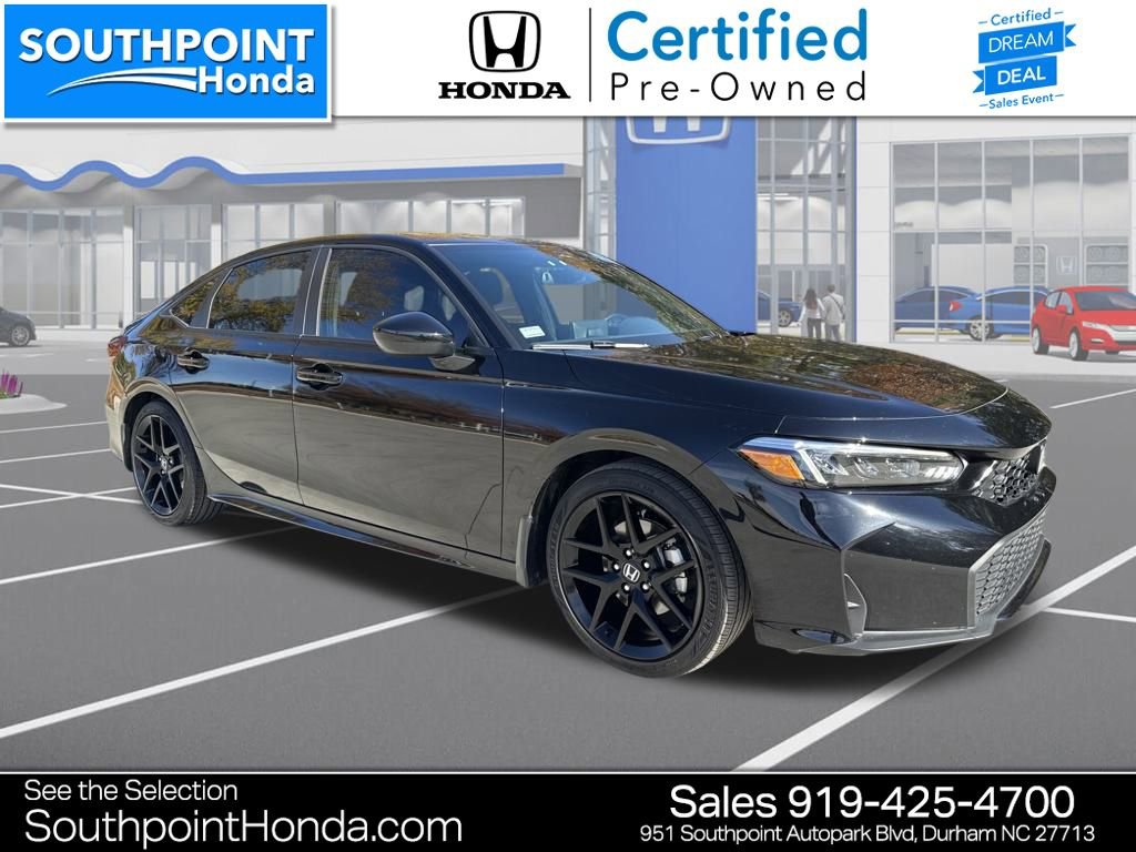 Certified 2025 Honda Civic Sport