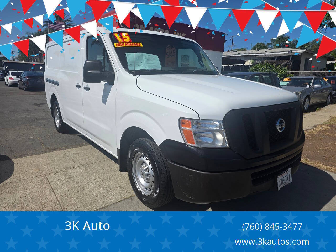 Used 2015 Nissan NV 1500 S w/ Power Package