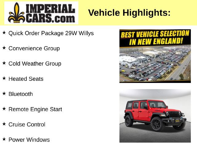 Used 2023 Jeep Wrangler Unlimited w/ Cold Weather Group AWD/4WD image 8