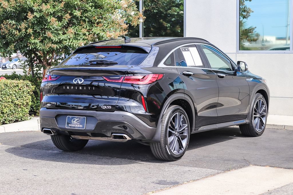 Certified 2023 INFINITI QX55 Luxe w/ Cargo Package AWD/4WD image 8