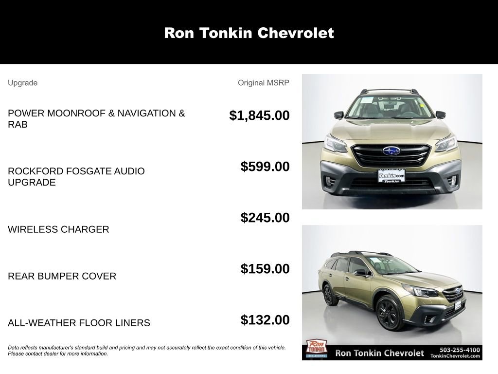 Used 2020 Subaru Outback Onyx Edition XT image 35