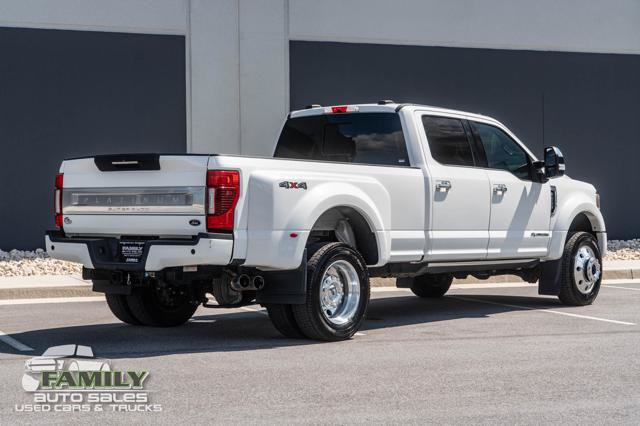 Used 2021 Ford F450 Platinum w/ Snow Plow Prep Package AWD/4WD image 9