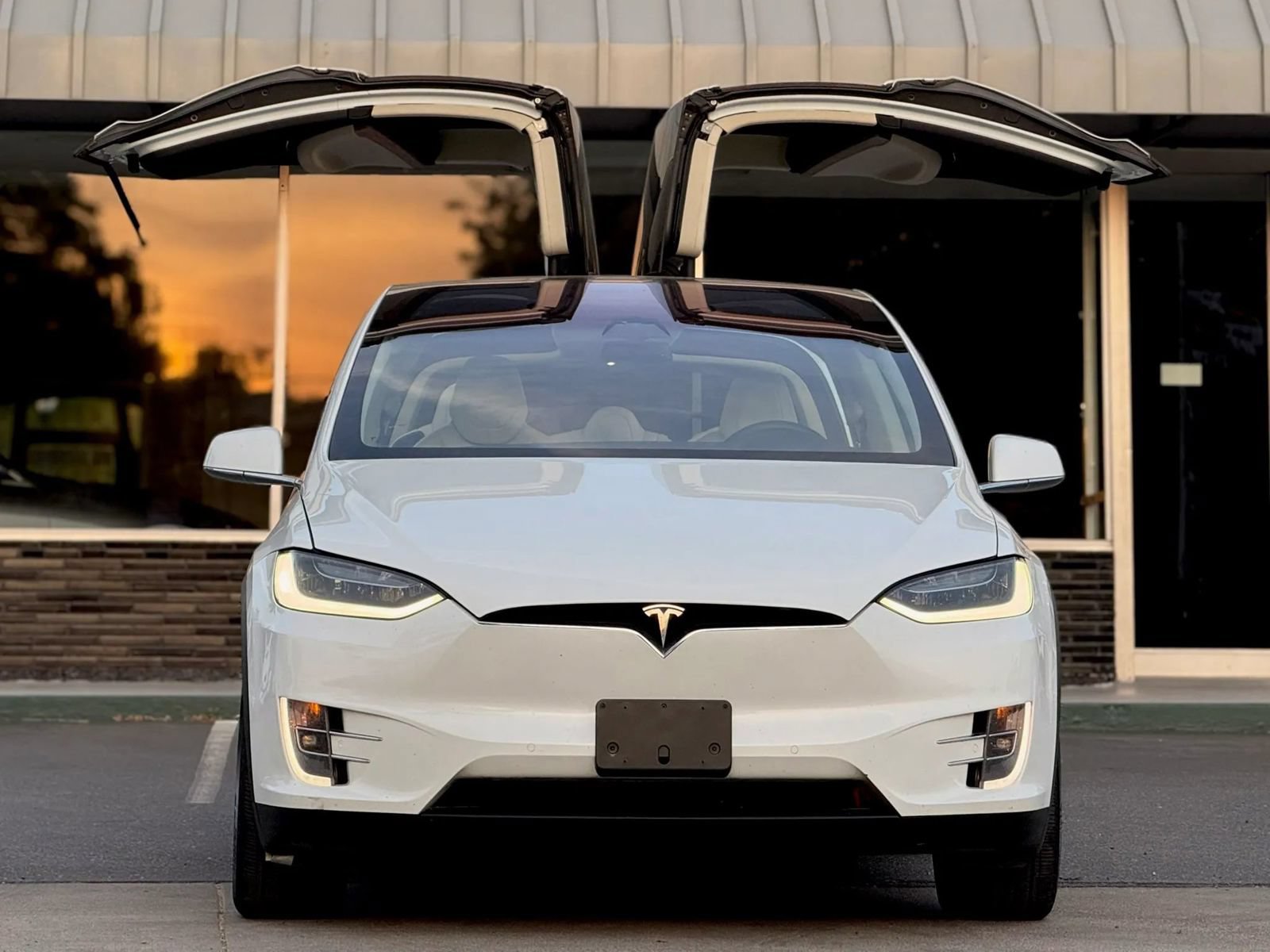 Used 2018 Tesla Model X 100D AWD/4WD image 3