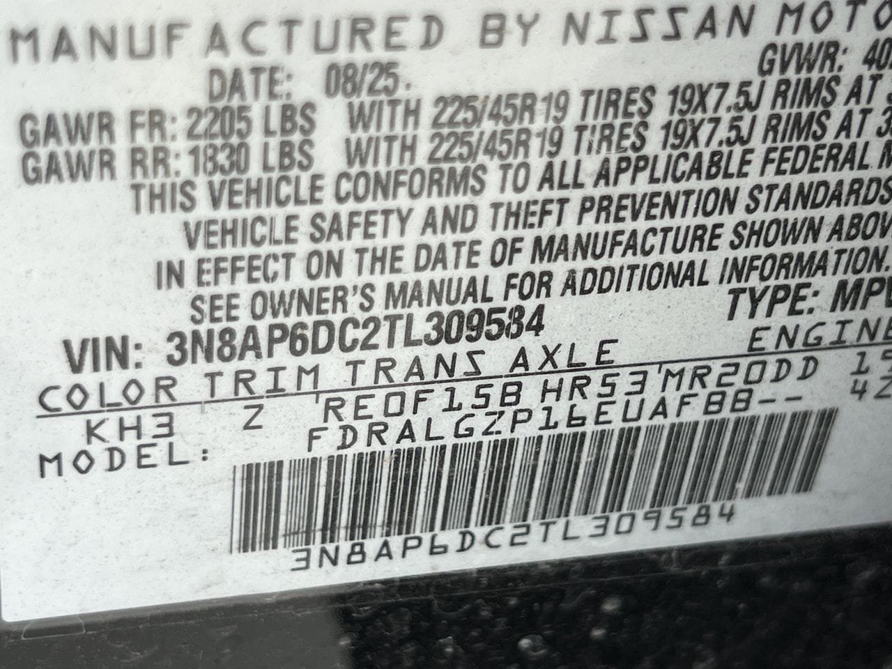 Certified 2026 Nissan Kicks SR w/ SR Premium Package FWD image 12