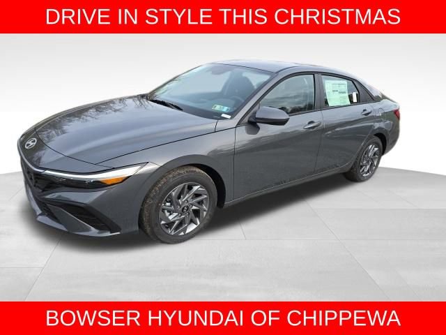 New 2026 Hyundai Elantra Blue