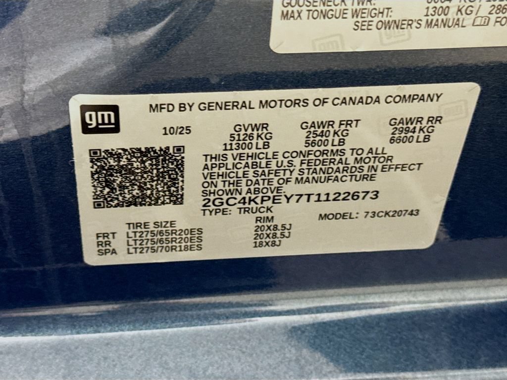 Certified 2026 Chevrolet Silverado 2500 LTZ w/ LTZ Plus Package AWD/4WD image 32