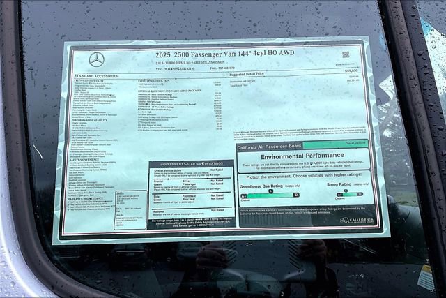 New 2025 Mercedes-Benz Sprinter 2500 image 17