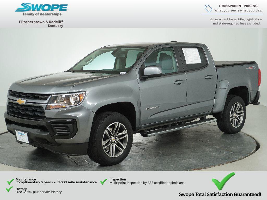Used 2022 Chevrolet Colorado W/T w/ Custom Special Edition AWD/4WD image 7