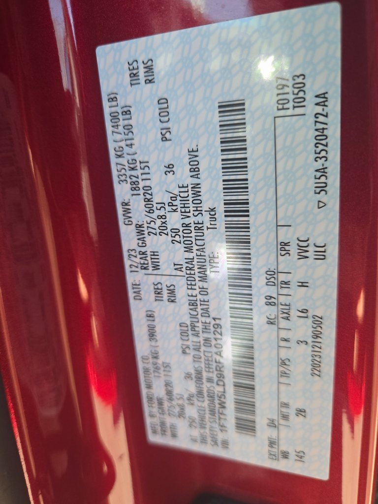 Used 2024 Ford F150 Lariat image 12