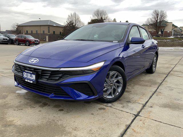 New 2026 Hyundai Elantra Blue