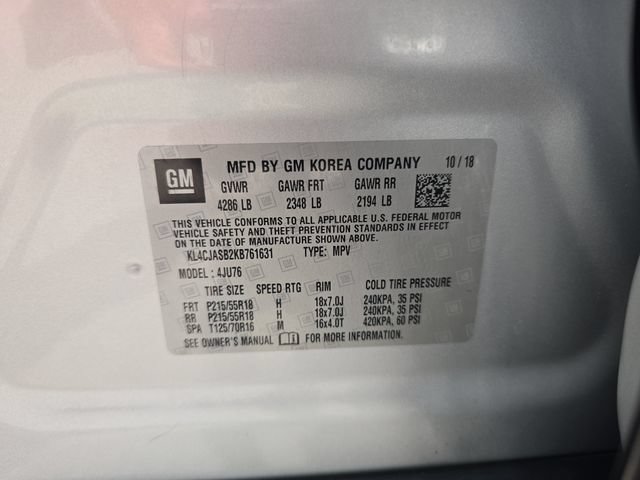 Certified 2019 Buick Encore Preferred FWD image 31
