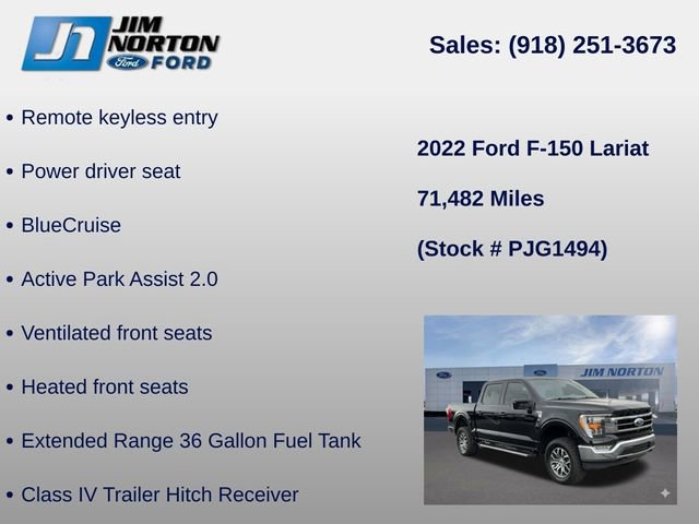 Used 2022 Ford F150 Lariat image 21