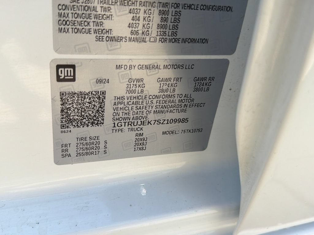 Certified 2025 GMC Sierra 1500 Elevation AWD/4WD image 30