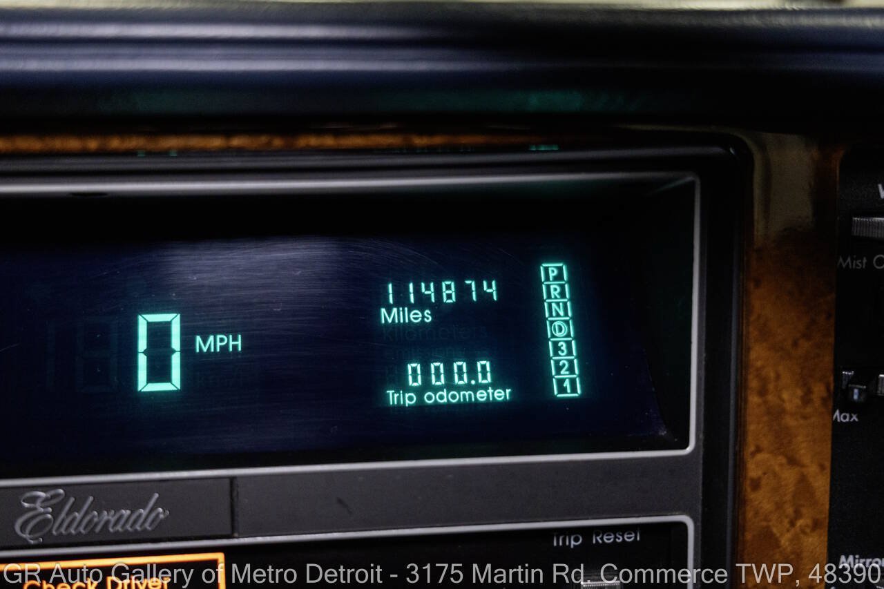 Used 1990 Cadillac Eldorado Coupe FWD image 18