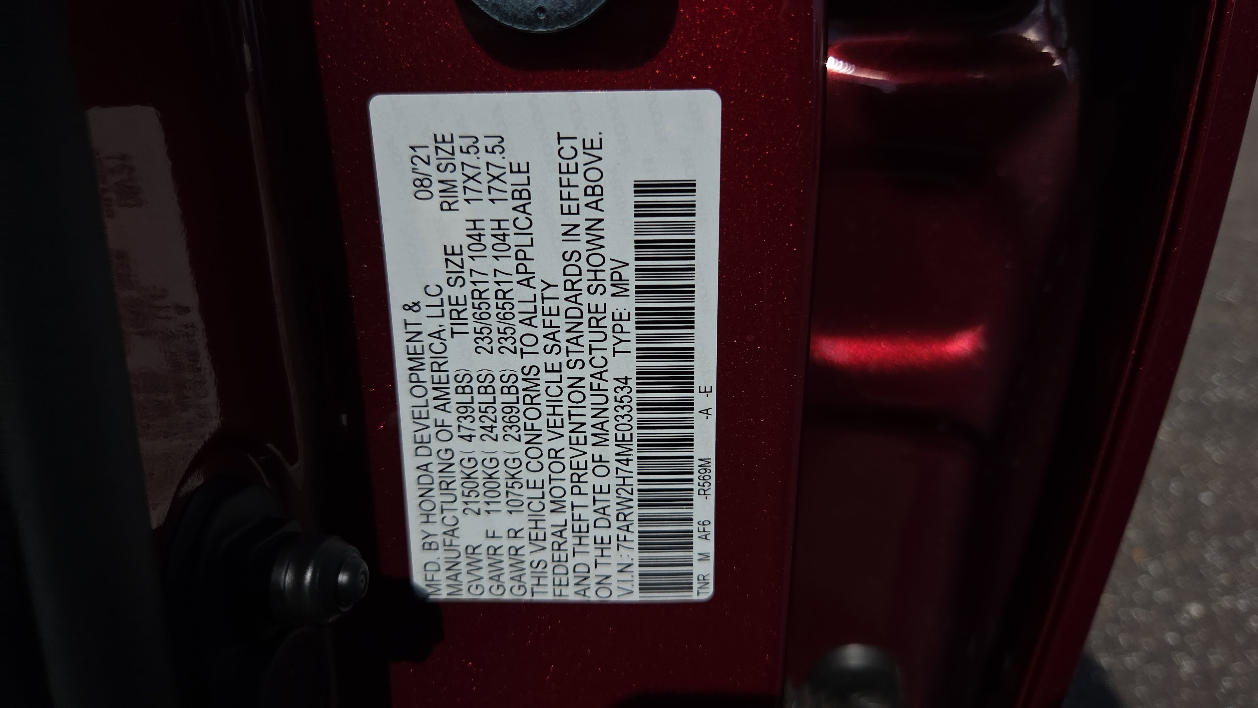 Used 2021 Honda CR-V Special Edition image 24