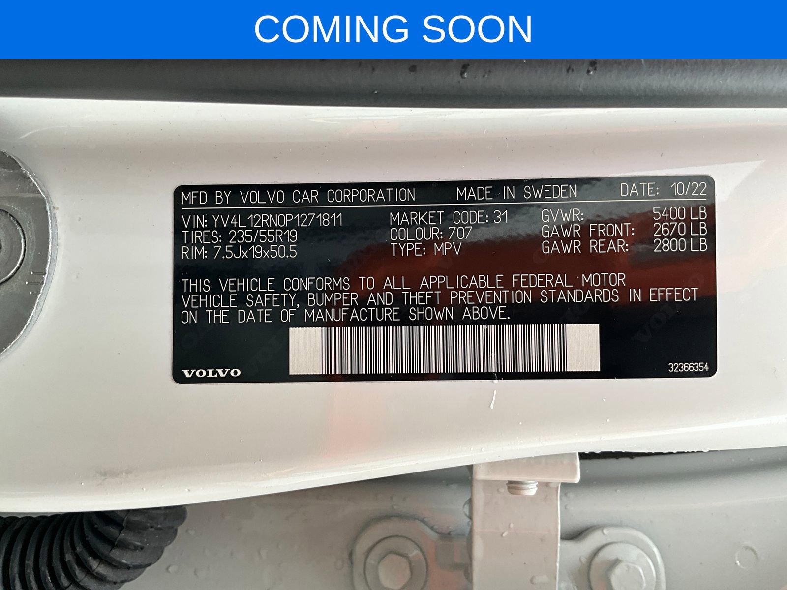 Certified 2023 Volvo XC60 B5 Plus w/ Climate Package image 45