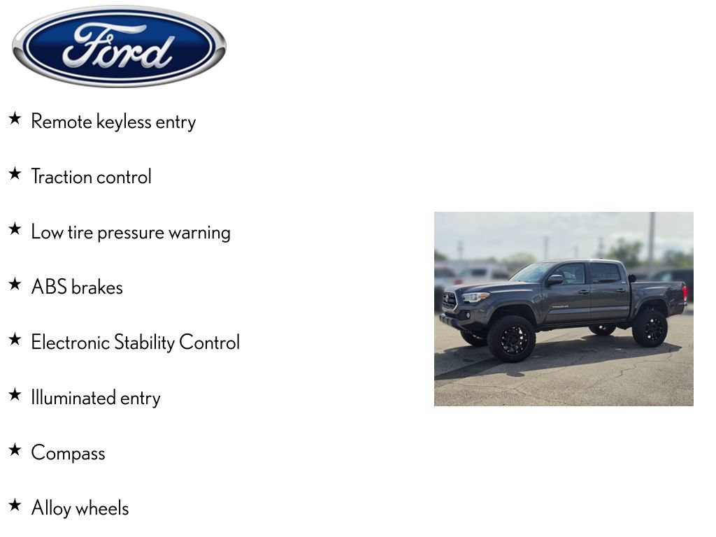 Used 2017 Toyota Tacoma SR5 w/ Tow Package RWD image 4