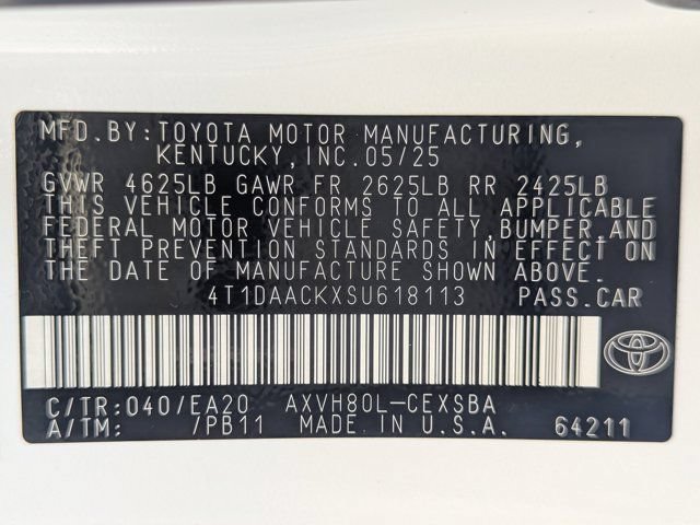 Used 2025 Toyota Camry SE w/ Convenience Package FWD image 27