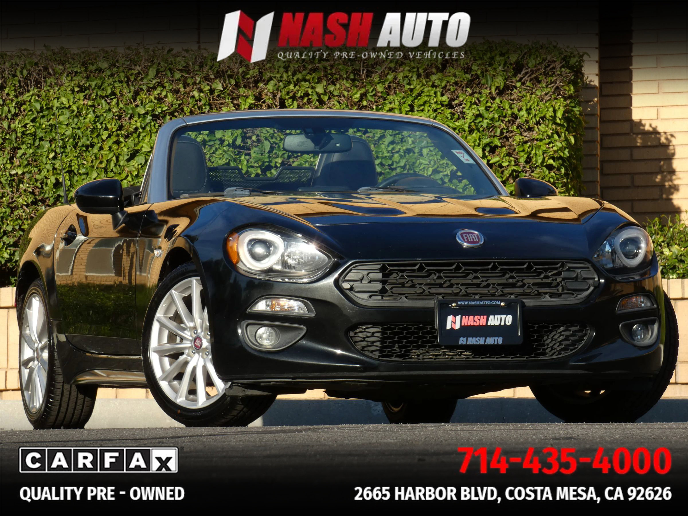 Used 2017 FIAT 124 Spider Lusso