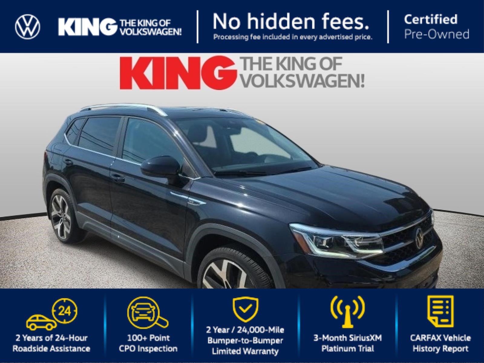 Certified 2023 Volkswagen Taos SEL AWD/4WD image 1