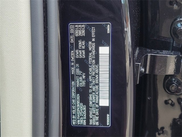 Used 2022 Volvo XC90 T5 Momentum w/ Climate Package image 34