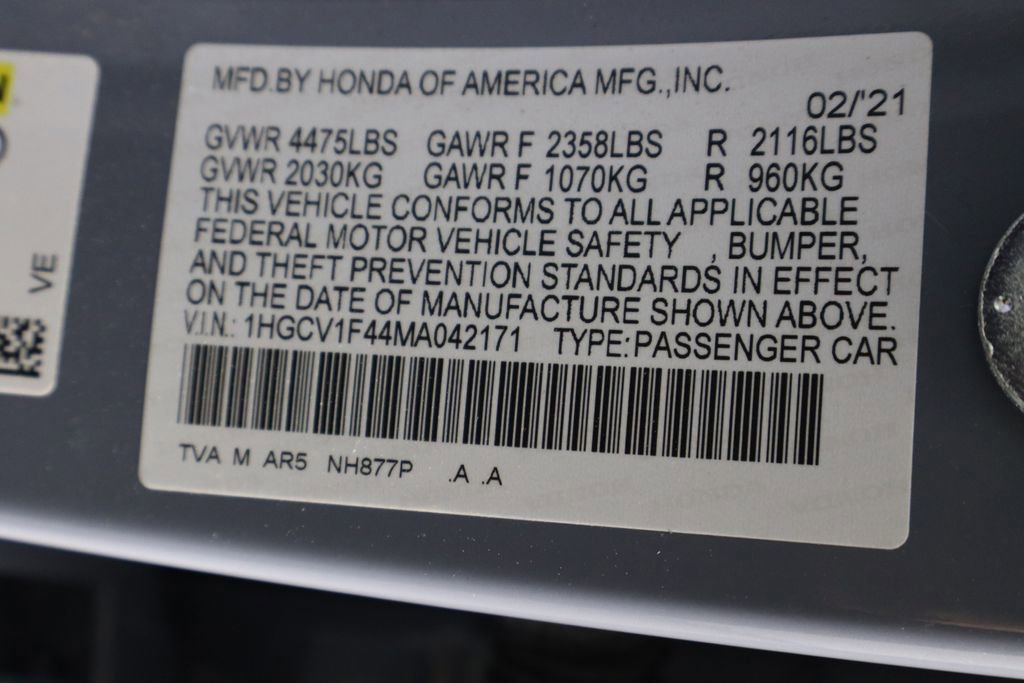 Used 2021 Honda Accord Sport Special Edition image 37