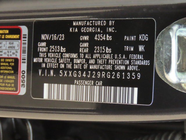 Used 2024 Kia K5 EX w/ EX Premium Package FWD image 29