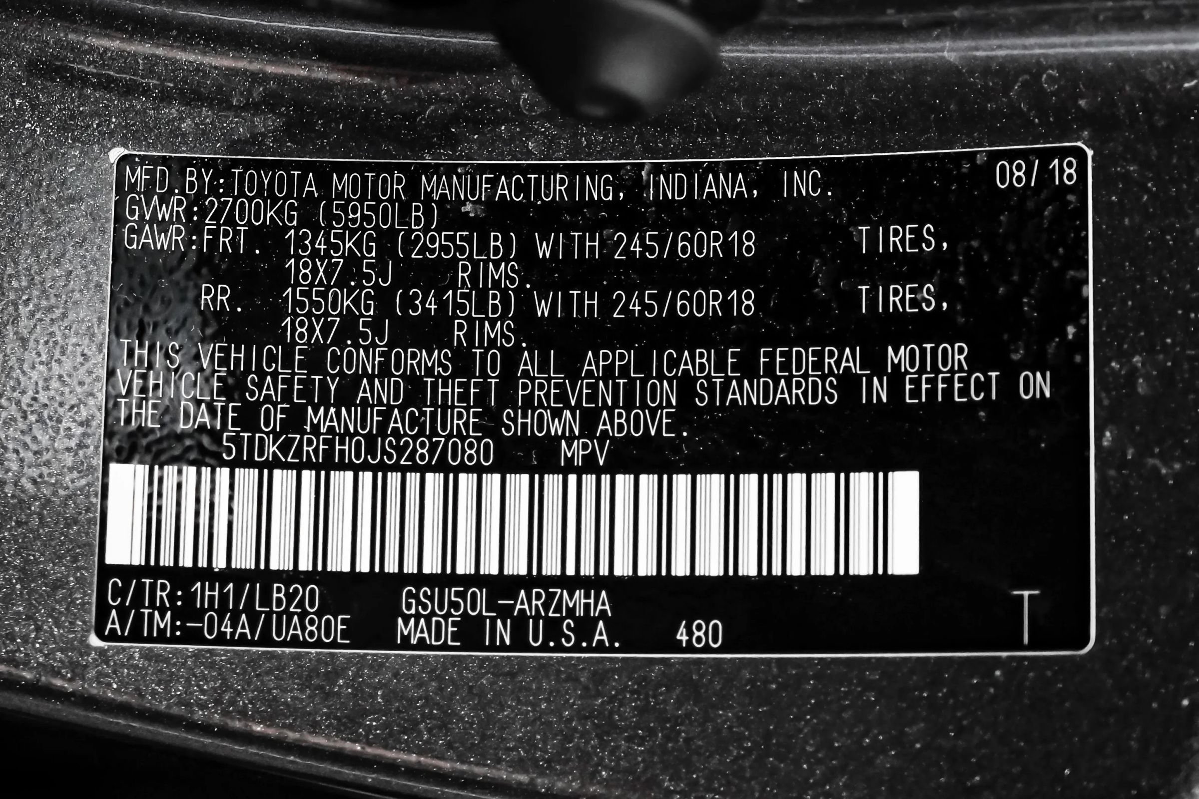 Used 2018 Toyota Highlander XLE FWD image 64