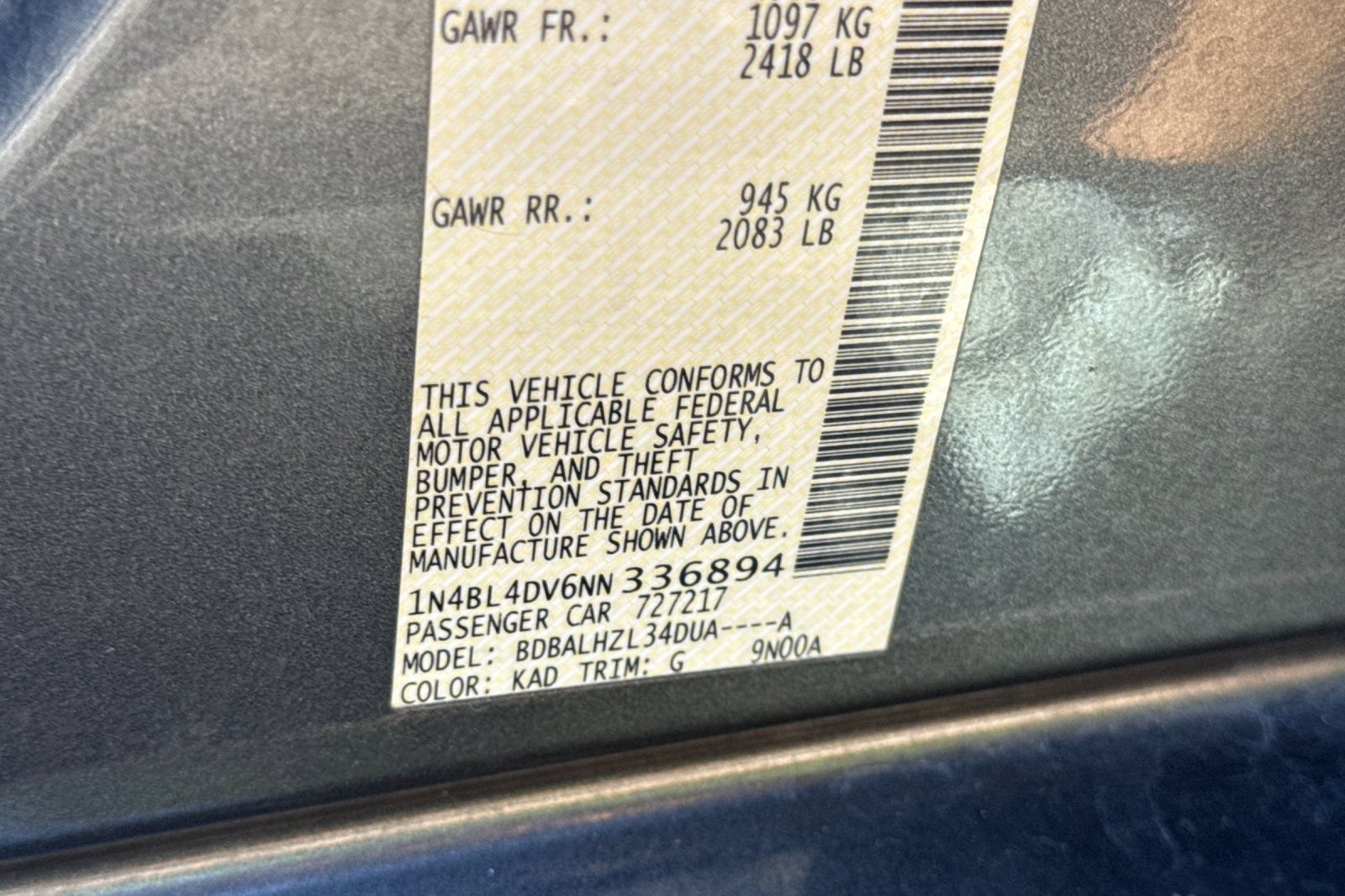 Used 2022 Nissan Altima 2.5 SV FWD image 28